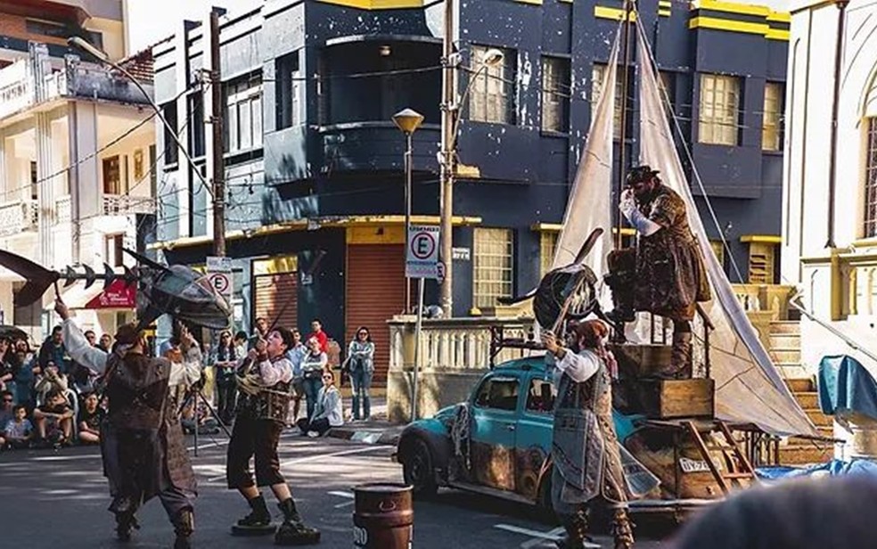 Com apresentações de espetáculos e oficinas, Festival Nacional de Teatro de Passos acontece até domingo — Foto: Festival de Teatro de Passos