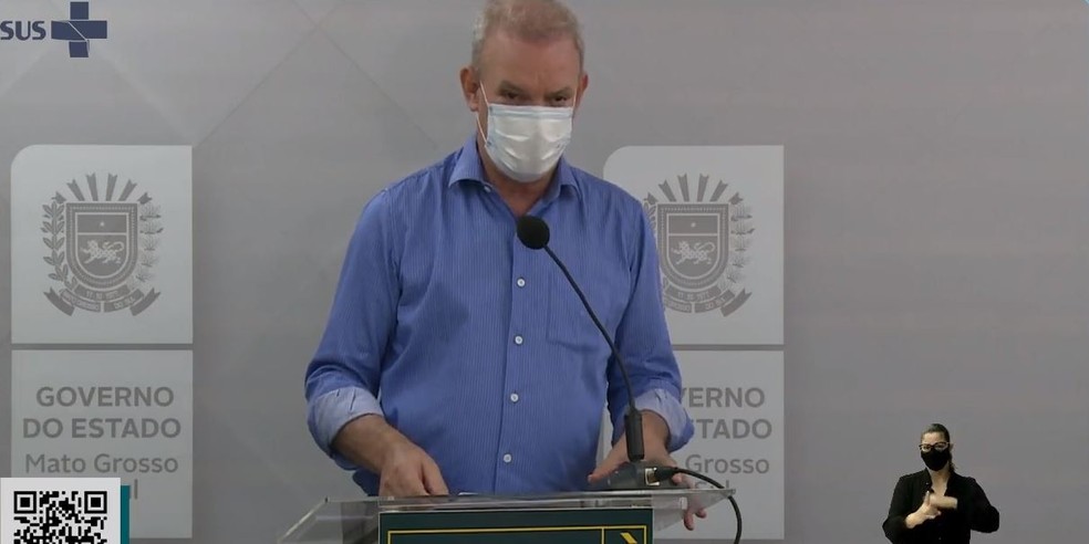 Secretário estadual de Saúde, Geraldo Resende — Foto: Reprodução/Redes Sociais