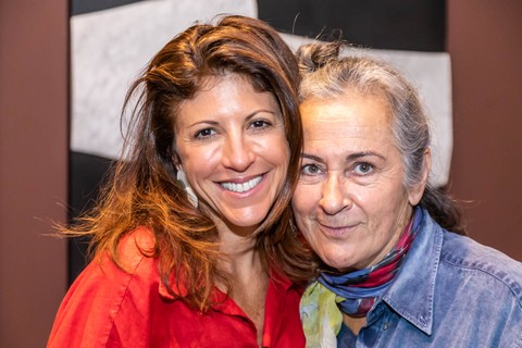 Taissa Buescu, diretora de redação da Casa Vogue, e Katia Gonzalez