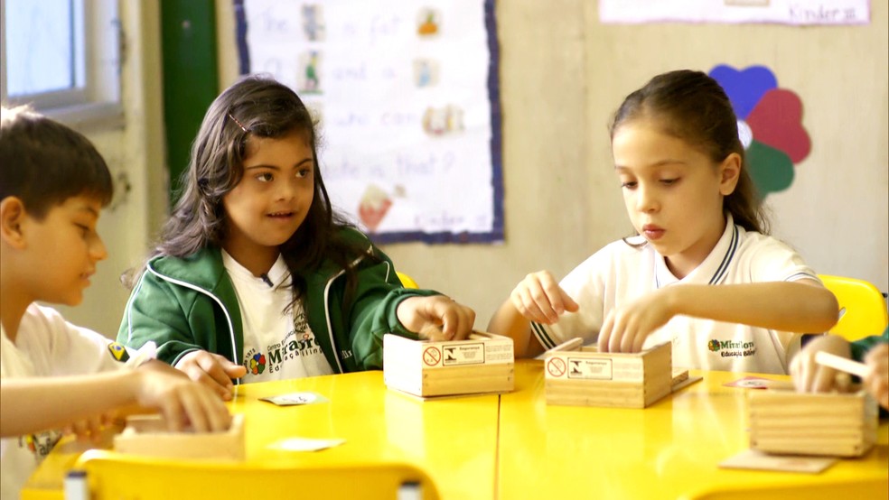 Escolas não podem negar matrícula de crianças com deficiência. (Foto: TV Globo)