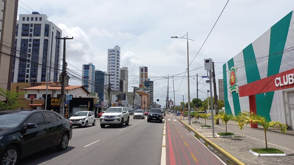 Radar foi instalado no Retão de Manaíra, em João Pessoa — Foto: Semob-JP/Divulgação