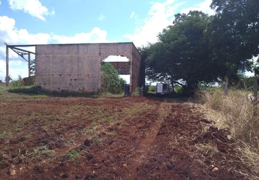 Vítima foi morta em uma construção abandonada — Foto: Polícia Civil-MT/ Divulgação