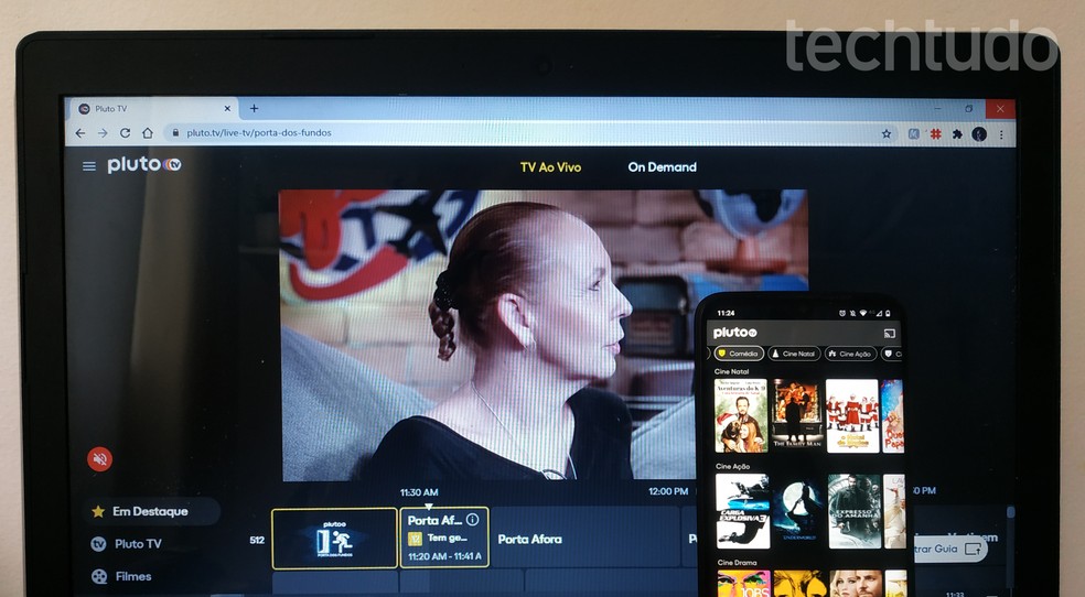 Como Funciona A Pluto Tv Veja Catalogo E Como Assistir A Filmes De Graca Apps Techtudo