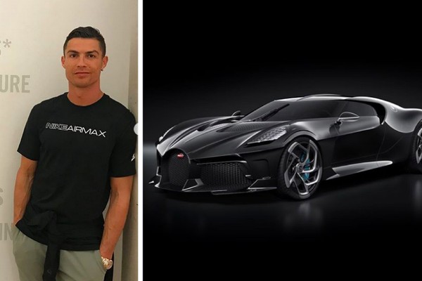 O carro de 45 milhões de reais comprado pelo jogador de futebol Cristiano Ronaldo (Foto: Instagram)