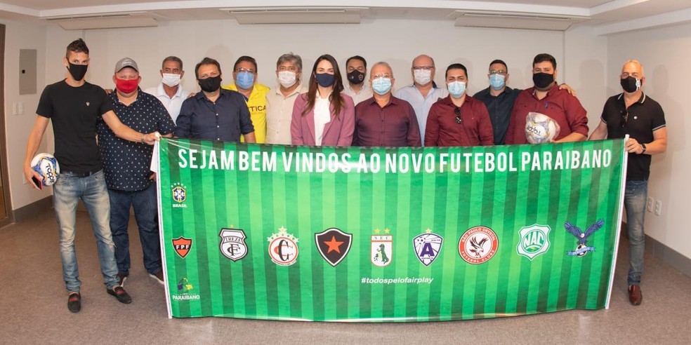 Ap�s idas e vindas, o Campeonato Paraibano foi confirmado pelos dirigentes dos clubes e a Federa��o Paraibana de Futebol (FPF) � Foto: R�mulo Melqu�ades / FPF
