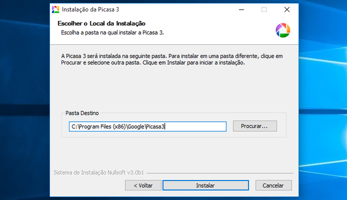 Instalando o Picasa no Windows (Foto: Reprodução/Helito Bijora)