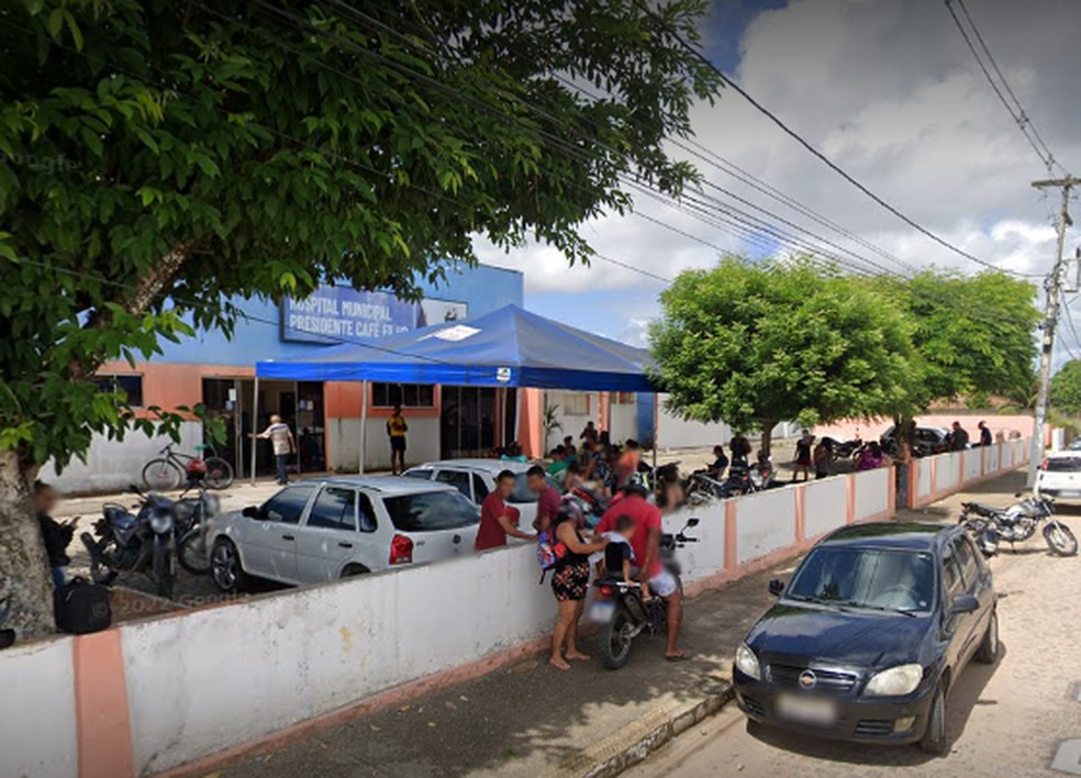 Hospital e Maternidade Café Filho, em Extremoz, na Grande Natal — Foto: Google Street View