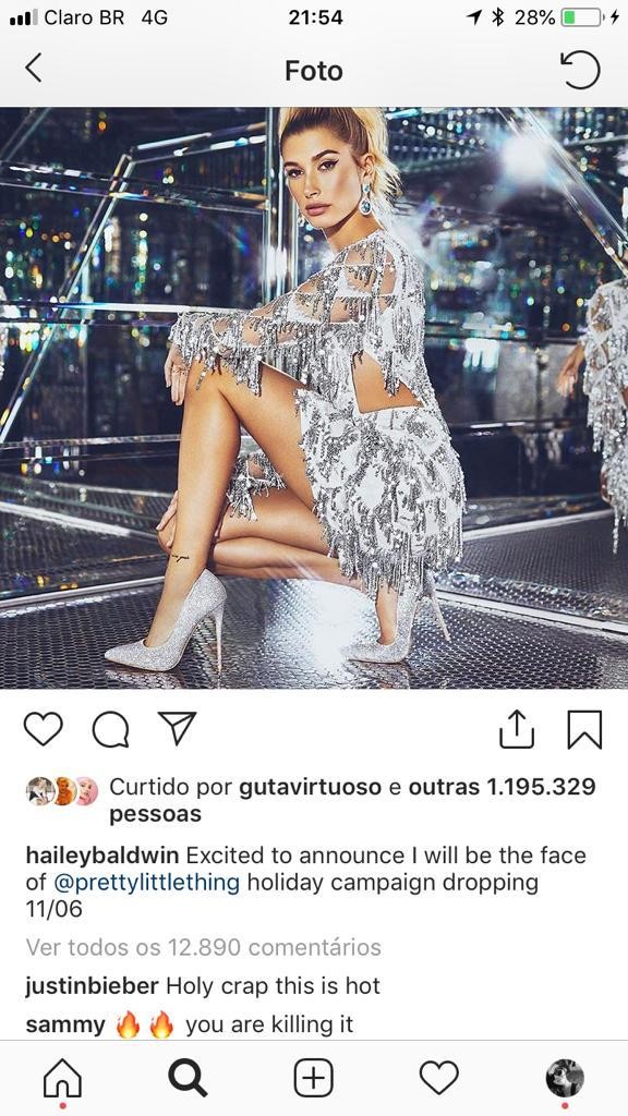 Hailey Baldwin (Foto: Reprodução Instagram)