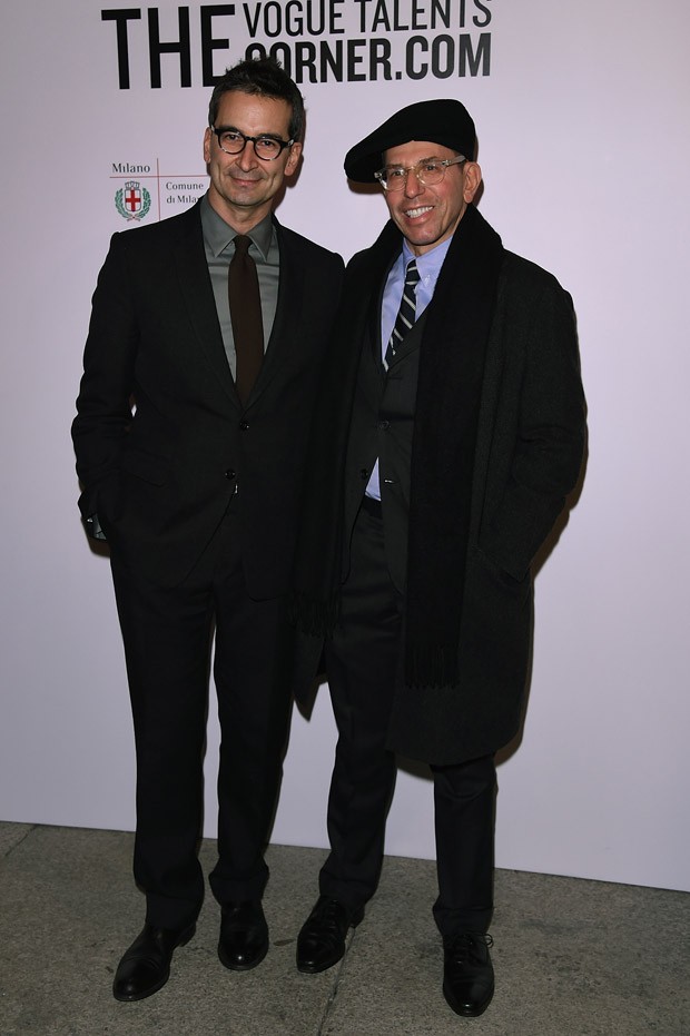 Federico Marchetti of Yoox and Jonathan Newhouse, chairman and chief executive of Condé Nast International (Foto: GETTY)