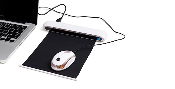Mouse pad com hub de 4 portas USB (Foto: Reprodução/Americanas)
