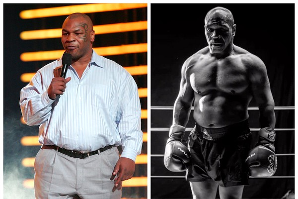 O boxeador Mike Tyson perdeu 42 Kg para retornar aos ringues em 2020 (Foto: Getty Images/Instagram)