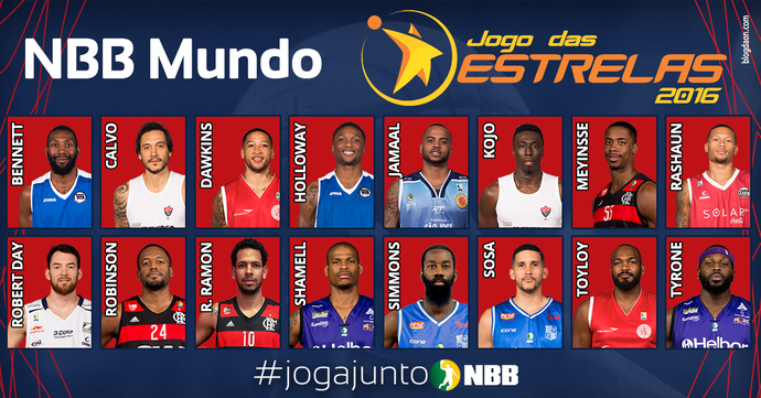 Com cinco do Flamengo e do Bauru, NBB divulga lista do Jogo das Estrelas