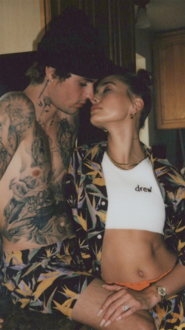 Justin e Hailey Bieber (Foto: Reprodução / Instagram)