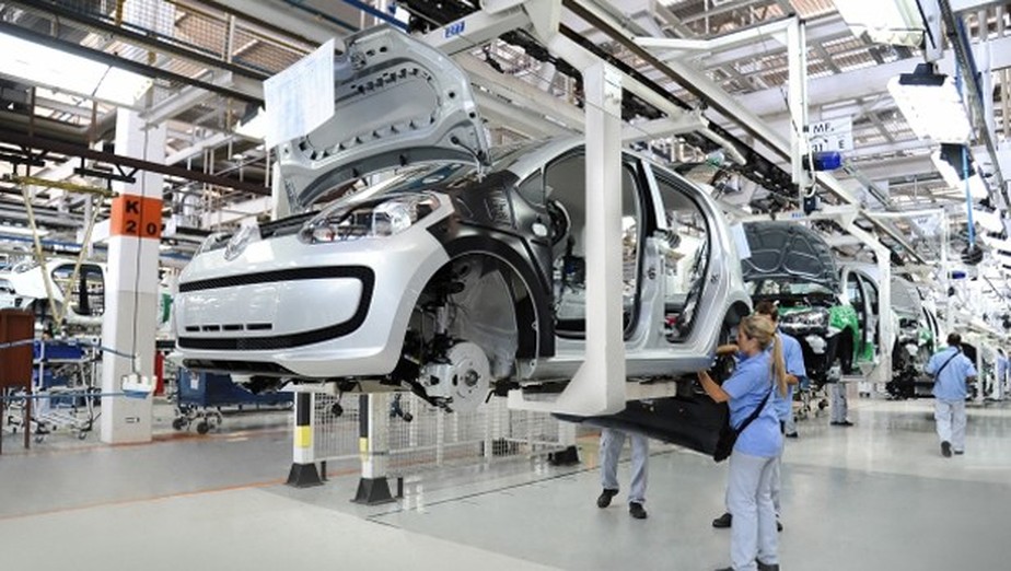 Fábrica da Volkswagen  (Foto: Divulgação)