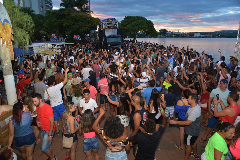 Carnaval em Boa Esperança (MG) — Foto: Luiz Braga