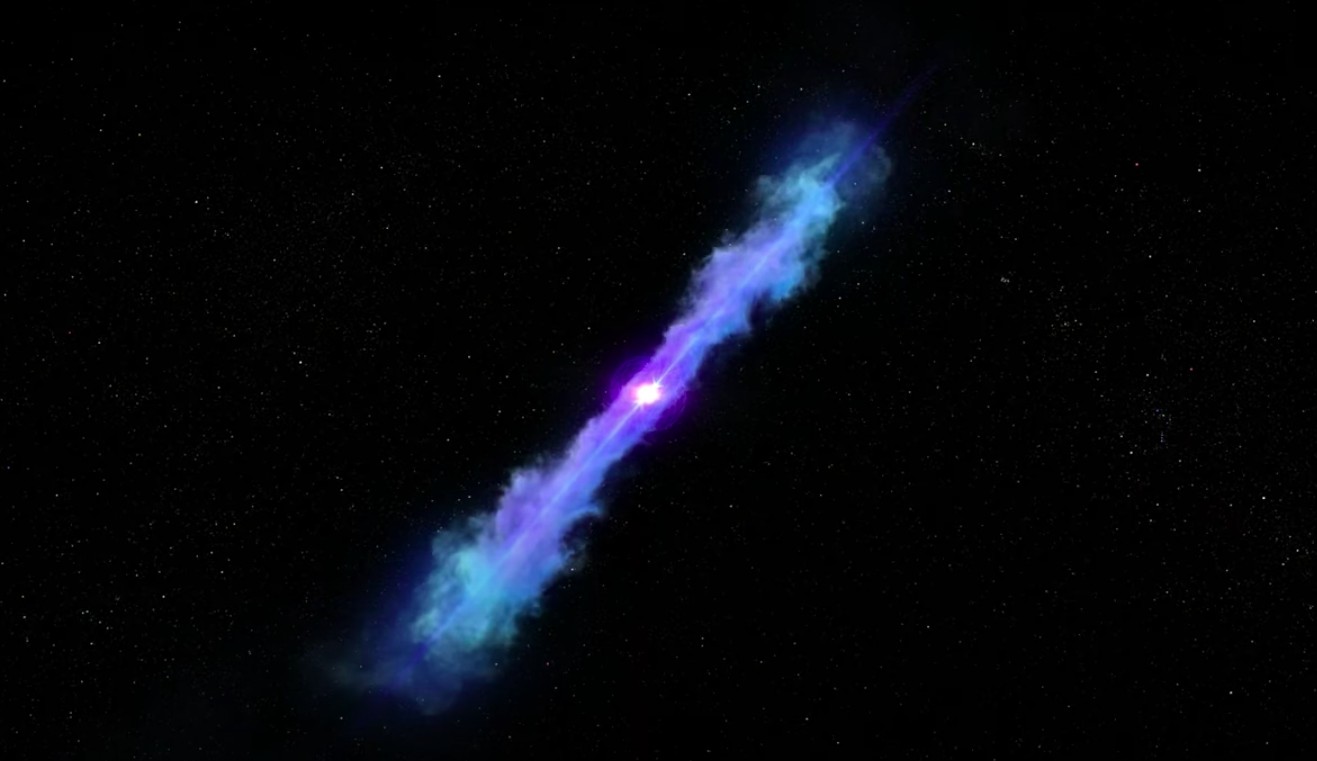 Cientistas acreditam terem visto, pela primeira vez, o nascimento de um magnetar (Foto: Reprodução)