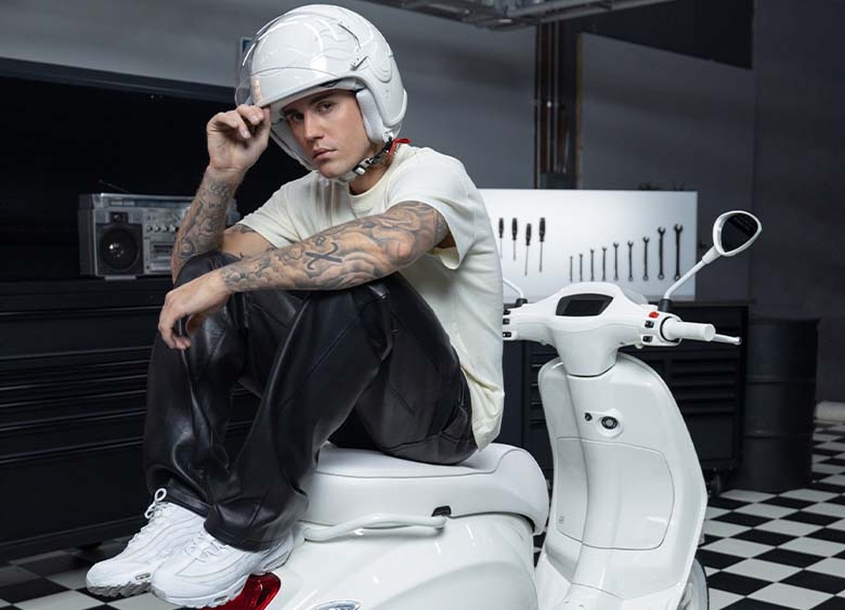 Justin Bieber partners with Vespa and creates exclusive designs for Italian scooters |  motorcycle