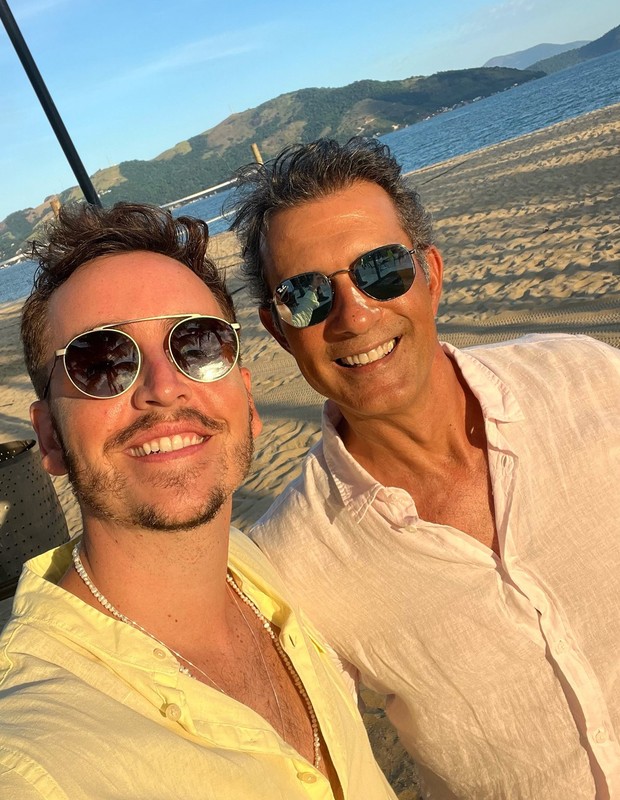 Wagner Santisteban e Marcos Pasquim (Foto: Reprodução/Instagram)