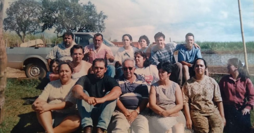 Avós de Raquel tiveram 14 filhos e 32 netos no Sul de MG (Foto: Arquivo Pessoal/Raquel Miranda)