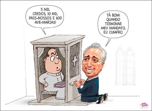 Charge (Foto: Amarildo)