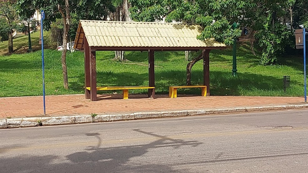 Todos os ônibus das 42 linhas estão parados nesta segunda-feira (17) — Foto: Murilo Lima/Rede Amazônica