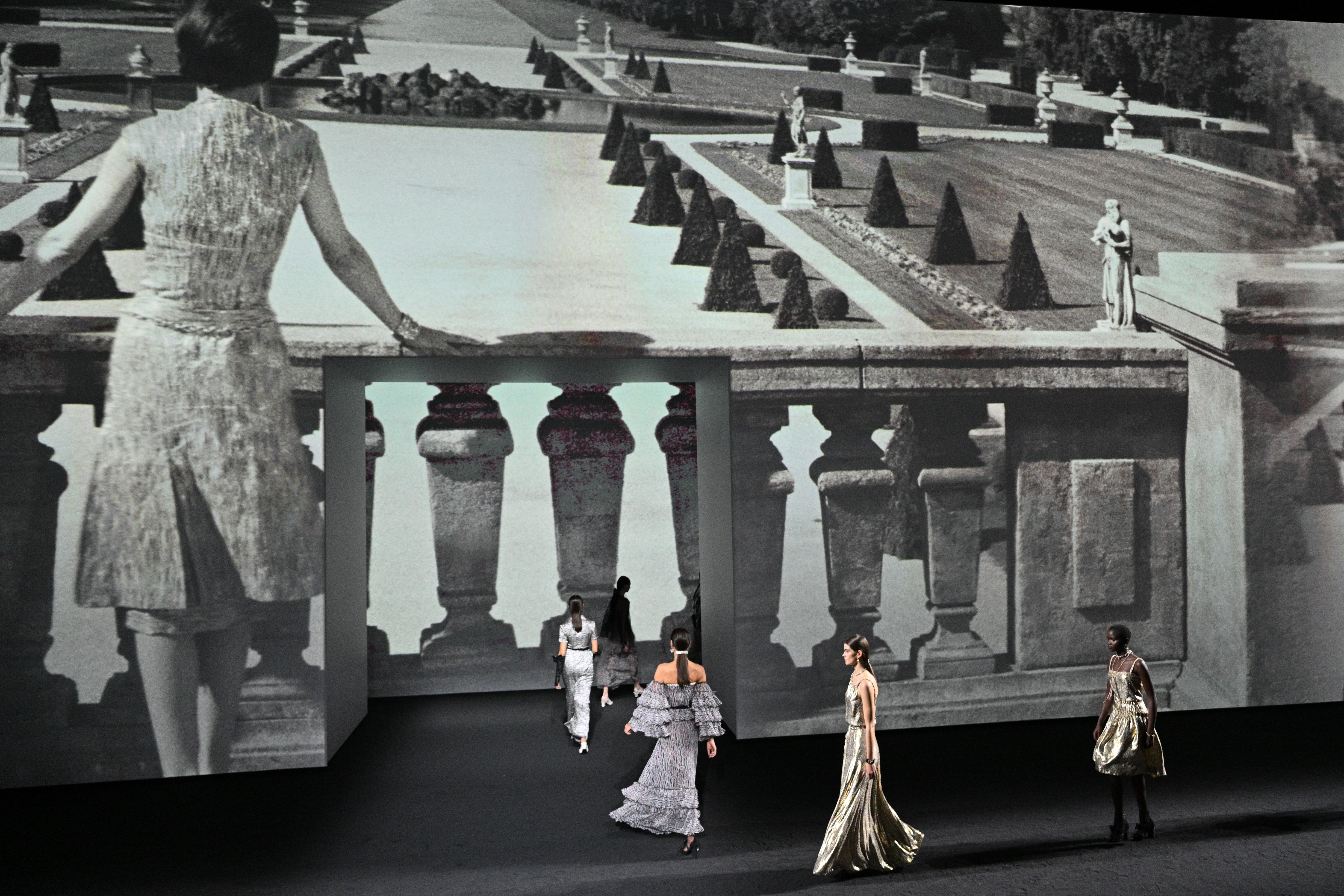 Desfile de Primavera/Verão 2023 da Chanel em Paris  (Foto: Getty Images)