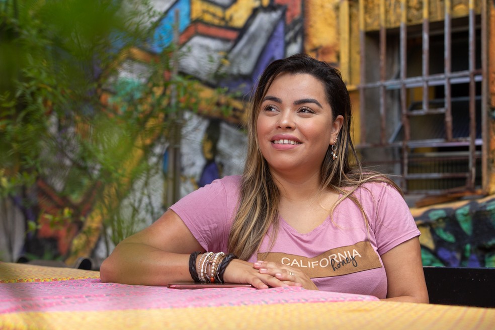 Elizandra Cerqueira é presidente da Associação das Mulheres de Paraisópolis — Foto: Marcelo Brandt/G1