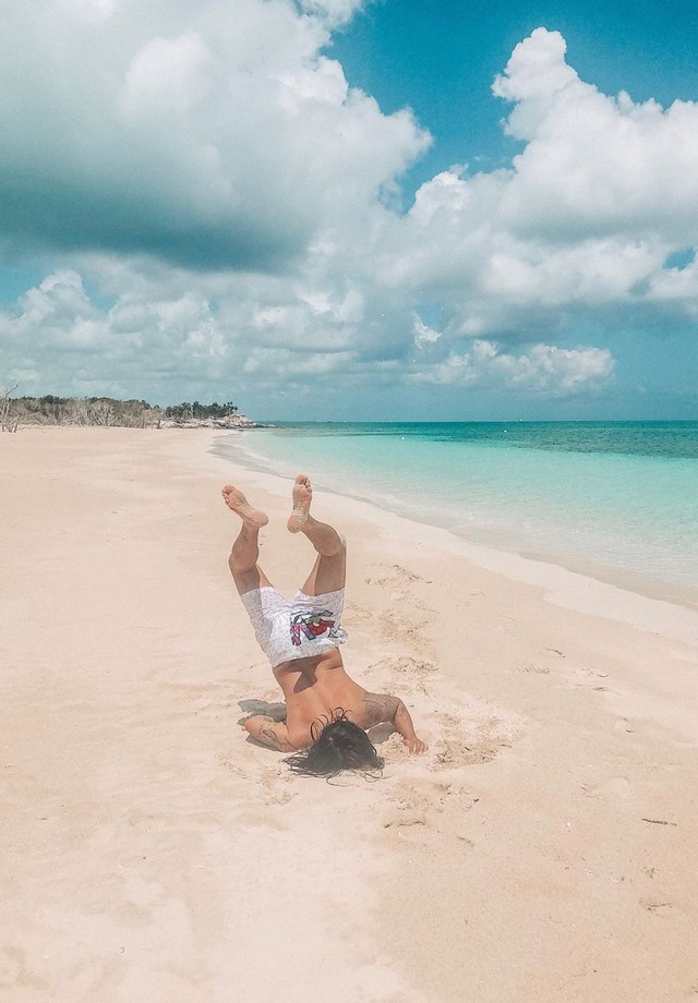 Whindersson Nunes e Luísa Sonza curtem férias no Caribe (Foto: Reprodução/Instagram)