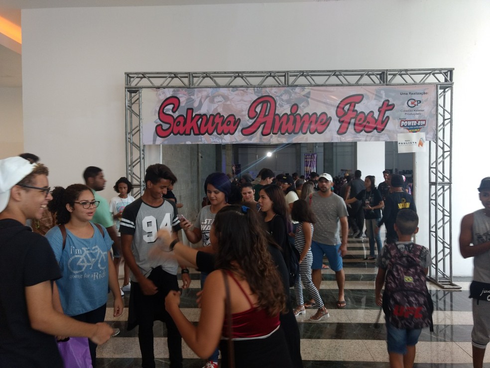 Paulista North Way Shopping recebeu o Sakura Anime Fest, no Grande Recife (Foto: Pedro Alves/G1)
