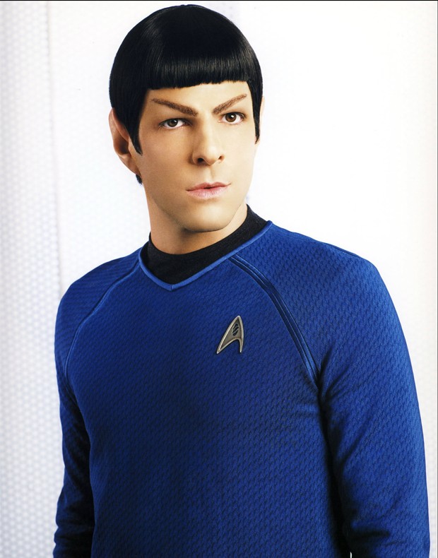 Zachary Quinto, como o Spock de Star Trek (Foto: Divulgação)