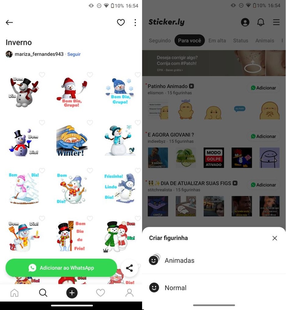 6 apps para enviar memes, figurinhas e mensagens de frio no WhatsApp | Apps  | TechTudo
