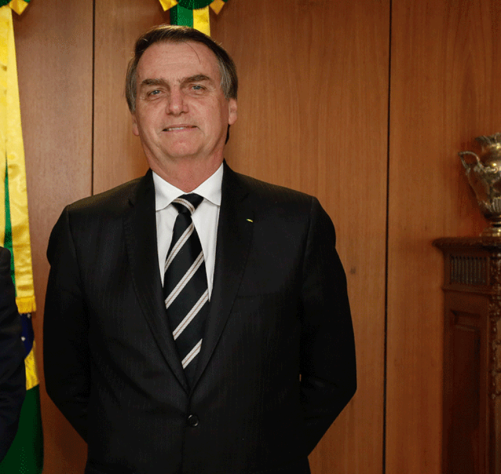 O presidente Jair Bolsonaro, em imagem da sexta-feira (1Âº), durante reuniÃ£o no PalÃ¡cio do Planalto â€” Foto: Carolina Antunes/PR