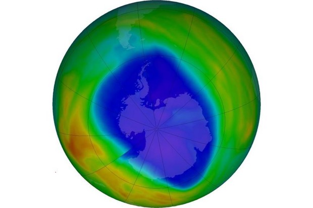 Maior buraco da camada de ozônio se fecha (Foto: Nasa)