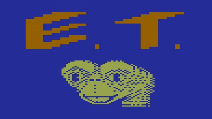 Para muitos, o pior jogo da história, ET é um símbolo dos lançamentos ruins da Atari que quase destruíram toda a indústria (Foto: Reprodução/YouTube)