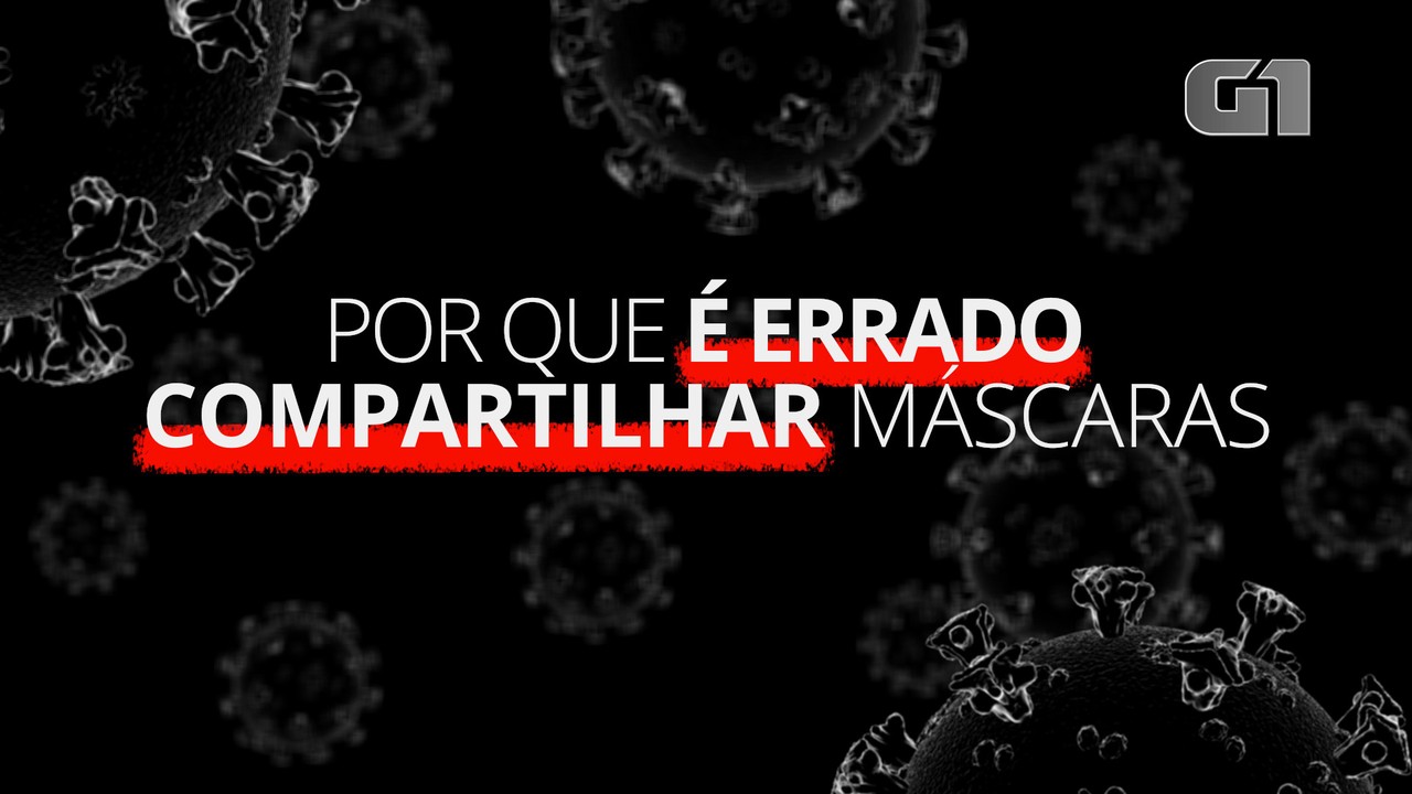 Coronavírus: por que é errado compartilhar máscaras