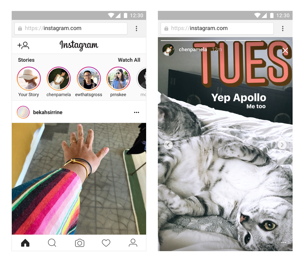 Instagram Stories chega na versão Web, mas só do celular (Foto: Divulgação/Instagram)