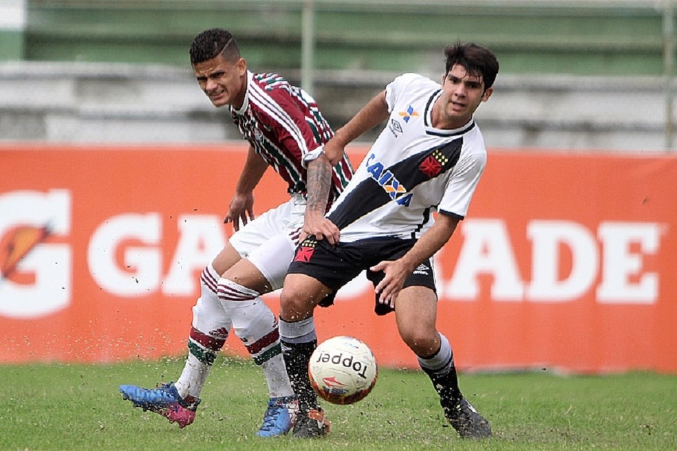 Dudu, meia do Vasco sub-20 (Foto: Paulo Fernandes / Vasco)