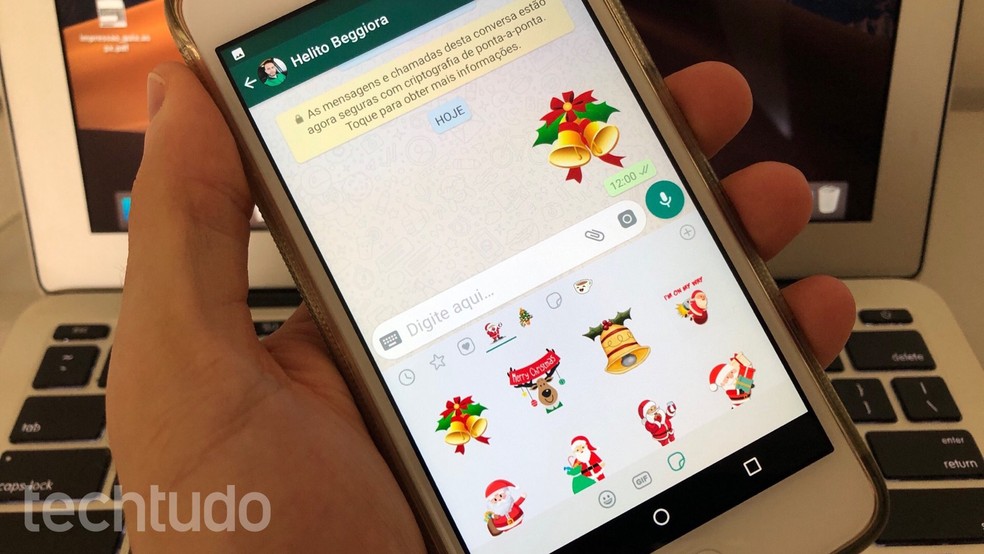Como baixar figurinhas de Natal grátis no WhatsApp | Produtividade |  TechTudo