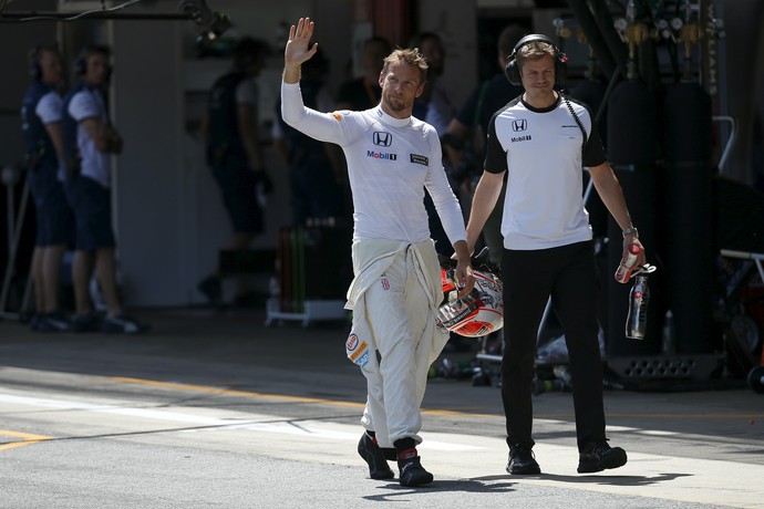Jenson Button espera que a McLaren continue a crescer na temporada (Foto: Reuters)
