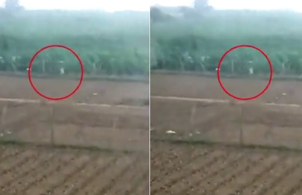 Vídeo mostra pessoa correndo de tornado na Guatemala (Foto: Reprodução )