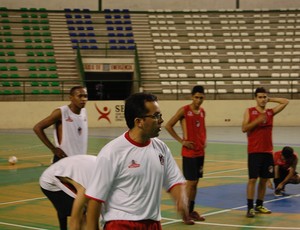 Paulo Mendonça, treinador do João Pessoa Futsal (Foto: João Neto)