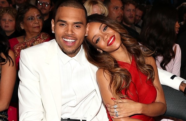 Chris Brown e Rihanna em 2013(Foto: Getty Images)