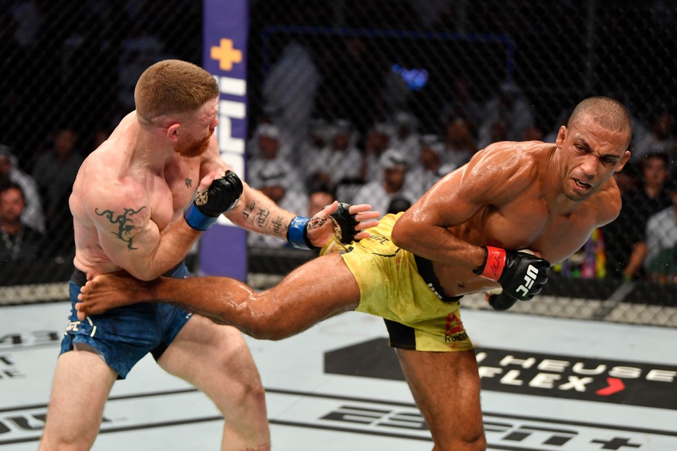 Edson Barboza Paul Felder UFC 242 â?? Foto: Getty Images