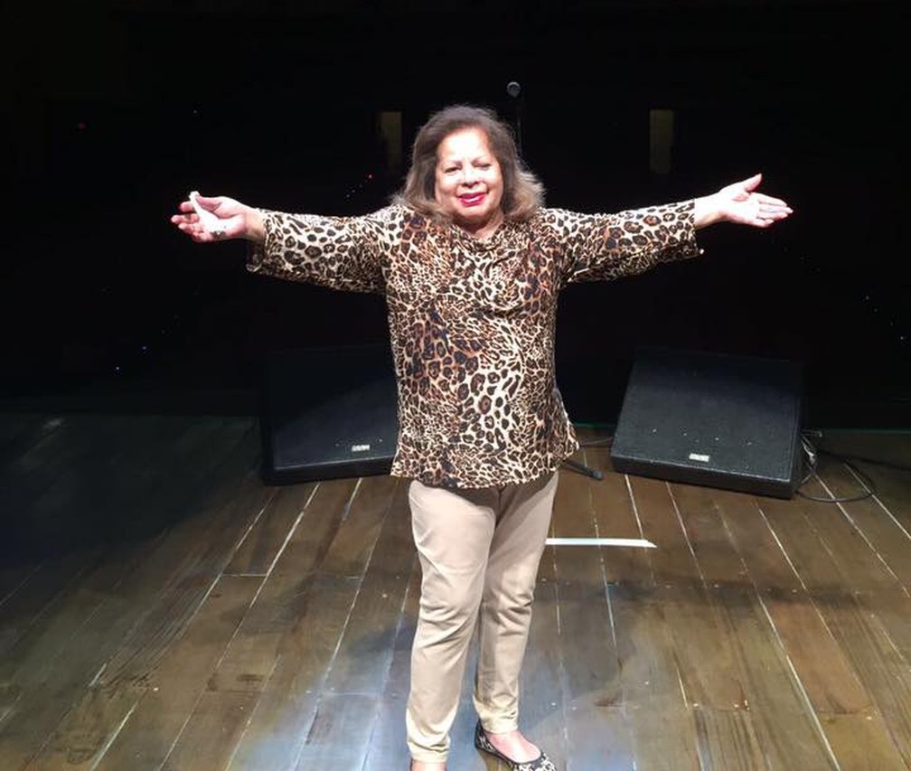 A cantora Angela Maria — Foto: Reprodução / Facebook