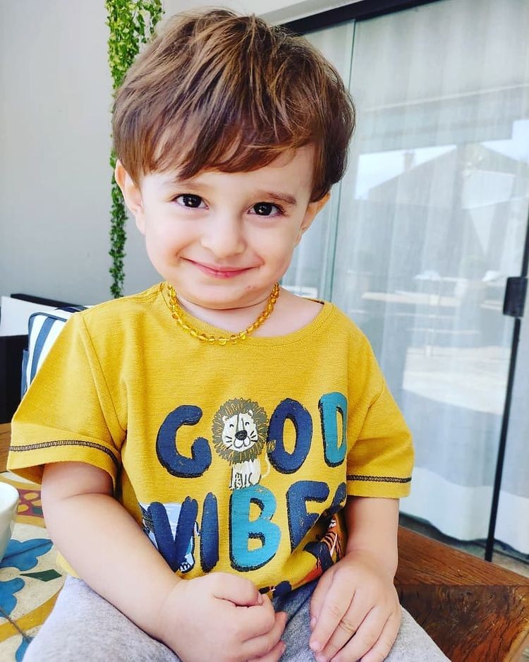 João Baldasserini derrete web com foto do filho Heleno, de um ano (Foto: Reprodução: Instagram)