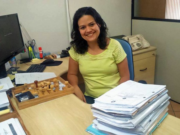 Gabriela Melo foi aprovada como agente administrativo da Polícia Federal depois de 10 anos de estuado (Foto: Arquivo pessoal)