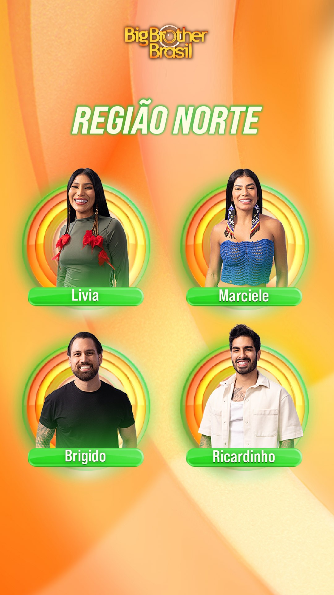 BBB 26: conheça os candidatos da Casa de Vidro do Norte