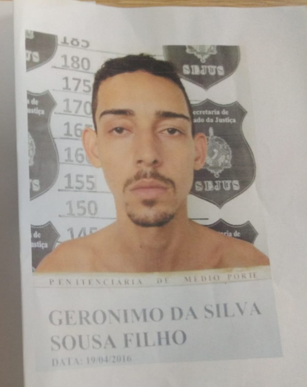 Gerônimo da Silva Sousa Filho, 28 anos, foi morto em operação policial em MG — Foto: Polícia Civil/Reprodução