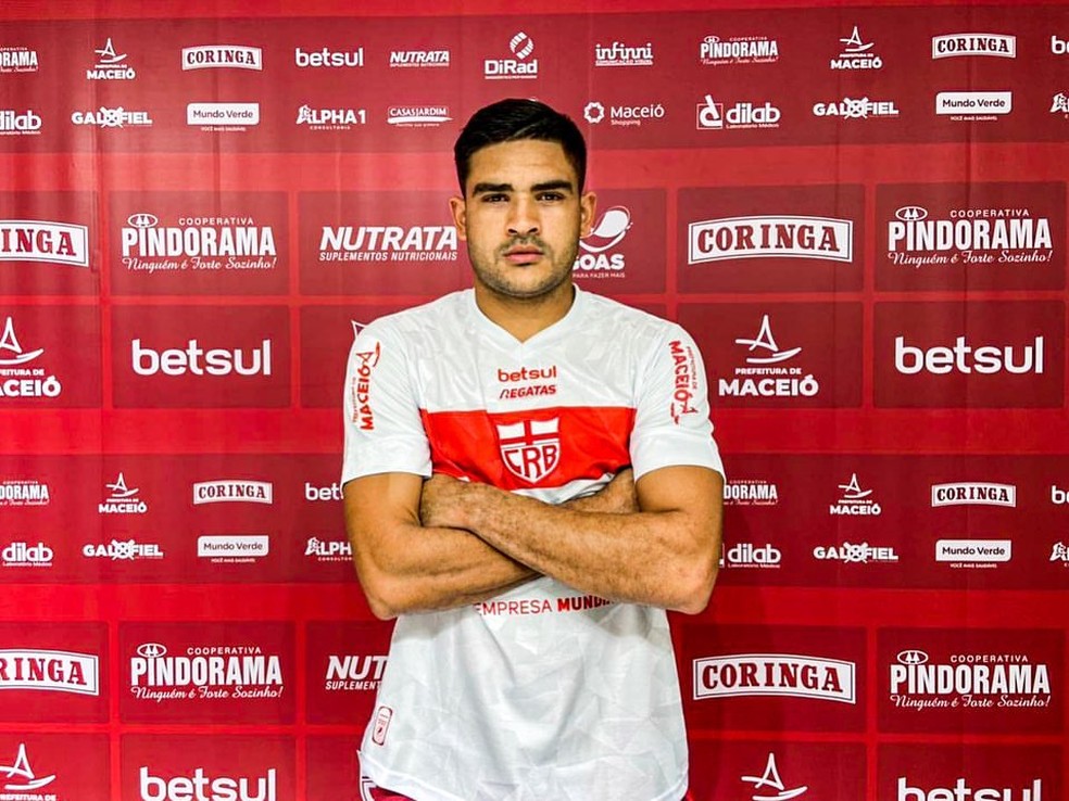 Júnior Brandão ainda vai estrear pelo CRB — Foto: Divulgação/CRB