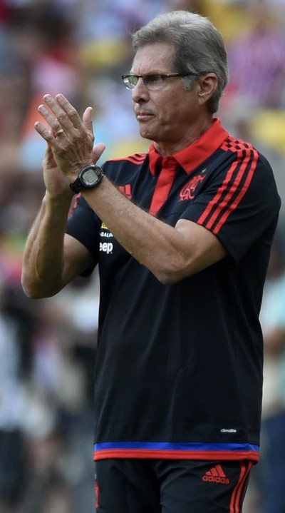 Oswaldo de Oliveira Flamengo x São Paulo (Foto: André Durão)